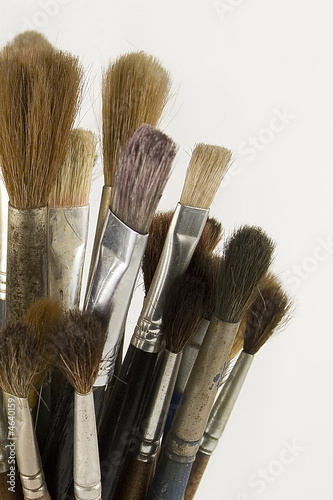 paint brushes photo