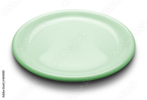 Light green plate