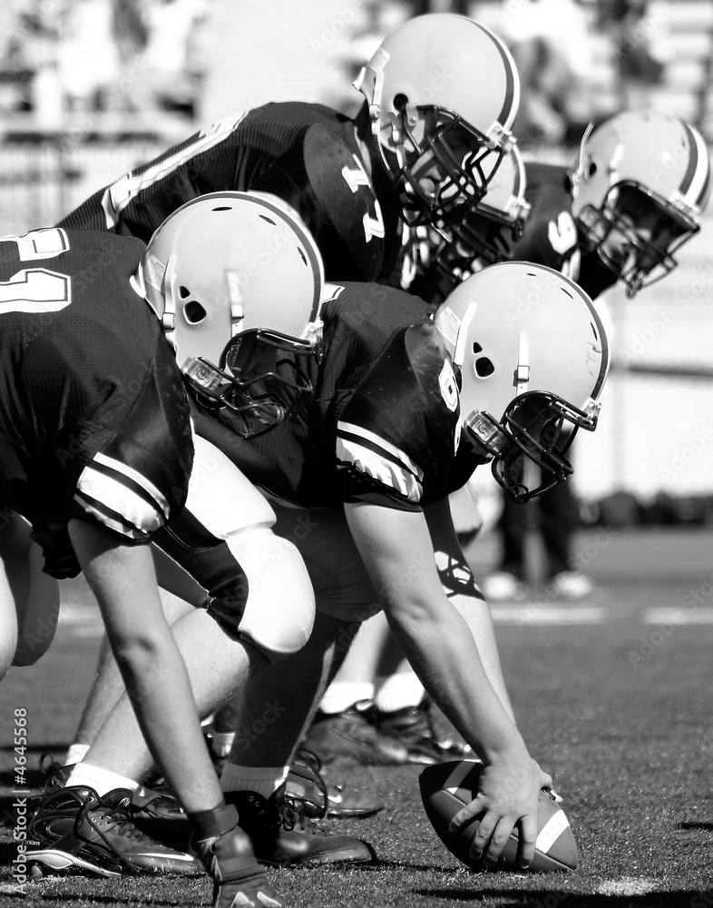 Offensive Linemen, American Football Offensive Linemen, American Football