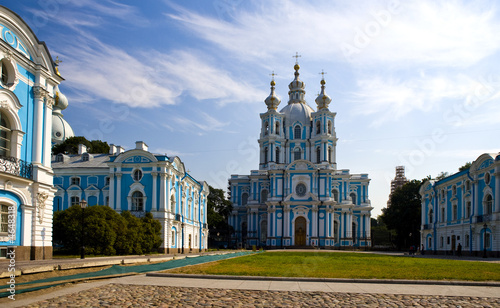 Smolny cathedral, St Petersburg photo