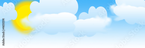 soleil et nuages