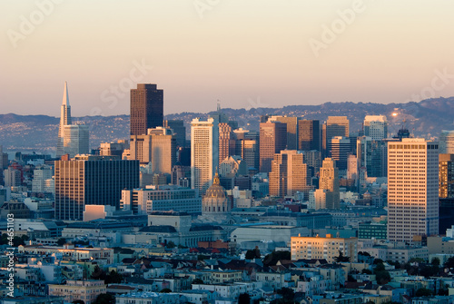 San Francisco skyline in the afternoon