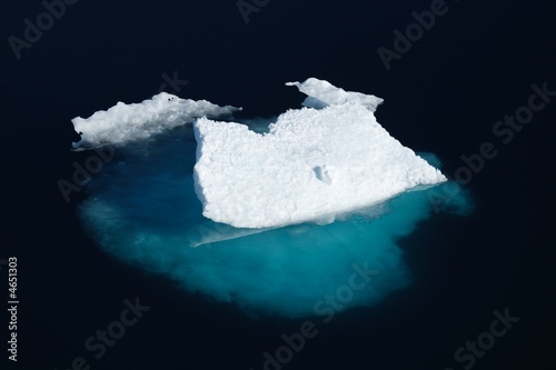 Eisfeld in der Arktis © Achim Baqué