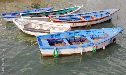 Portugal  Algarve  Tavira  Fishing boat