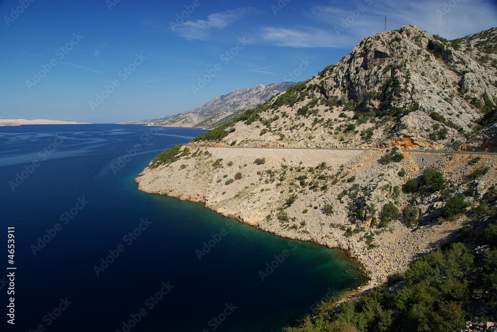 Naklejka premium Küstenstraße 03