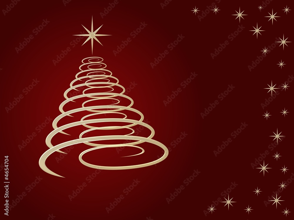 weihnachtsbaum gold-rot weihnachtsbaum gold-rot