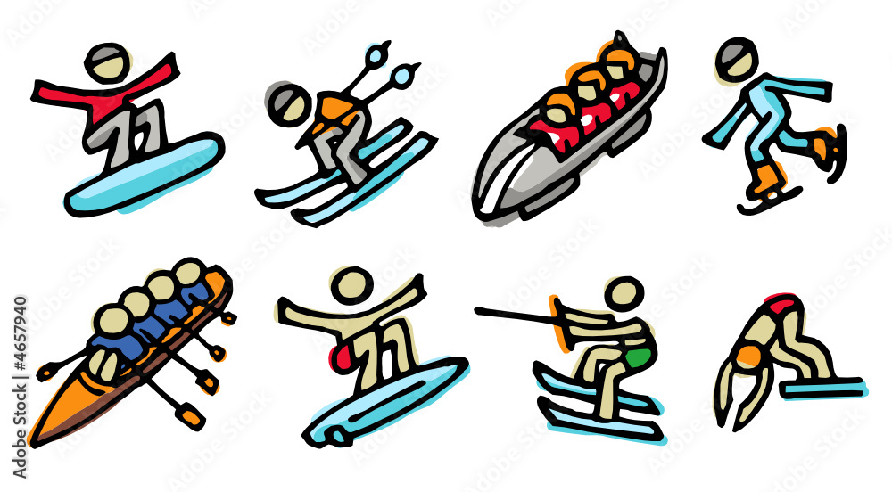sports - neige et eau