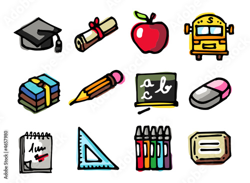 objets scolaires