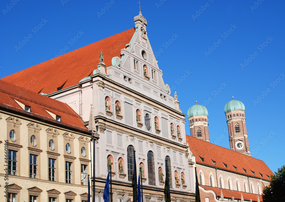 Obraz premium st. michael kirche 370
