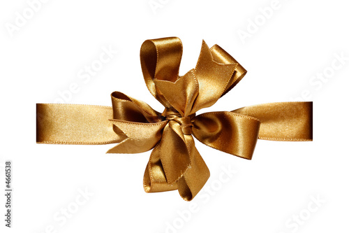 Golden Bow & Ribbon