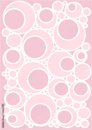 pink circles background