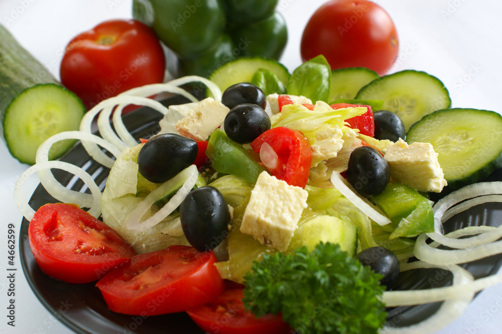 Greek salad Greek salad