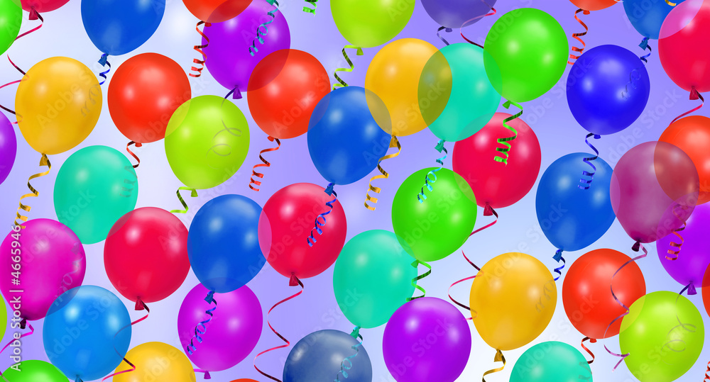 colorful party balloons background colorful party balloons background