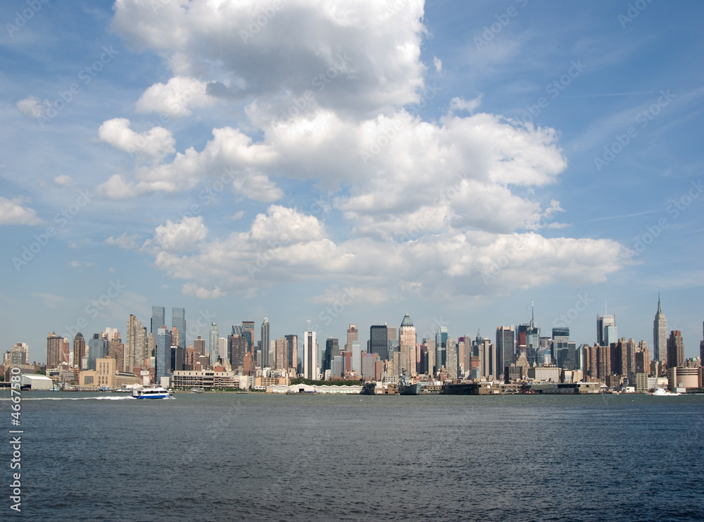 Naklejka premium New York skyline