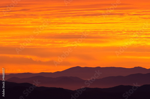 Sunrise Clingman's Dome Great Smoky Mountains