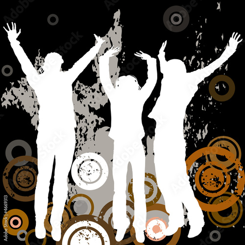 jumping people