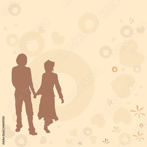 couple, valentine design