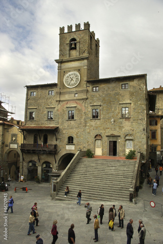 Cortona clock tower