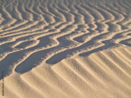 Sand wave pattern photo