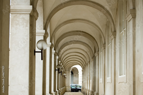 Photography Arches in The Ministry of State, Copenhagen, Denmark