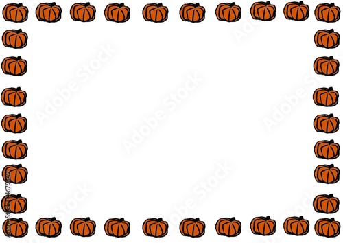 cadre citrouilles