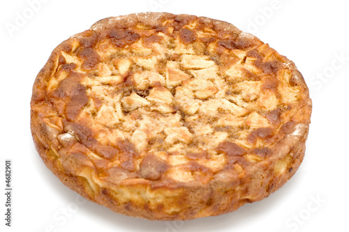 round Apple pie