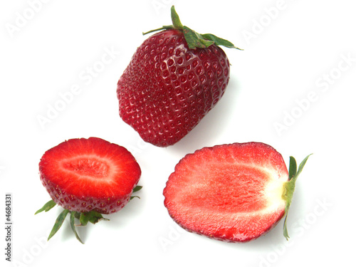 trio de fraises