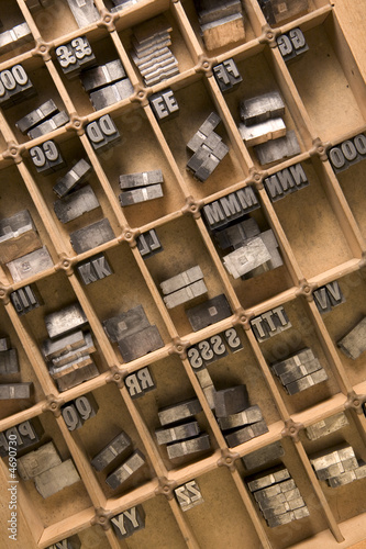 Letterpress tray photo