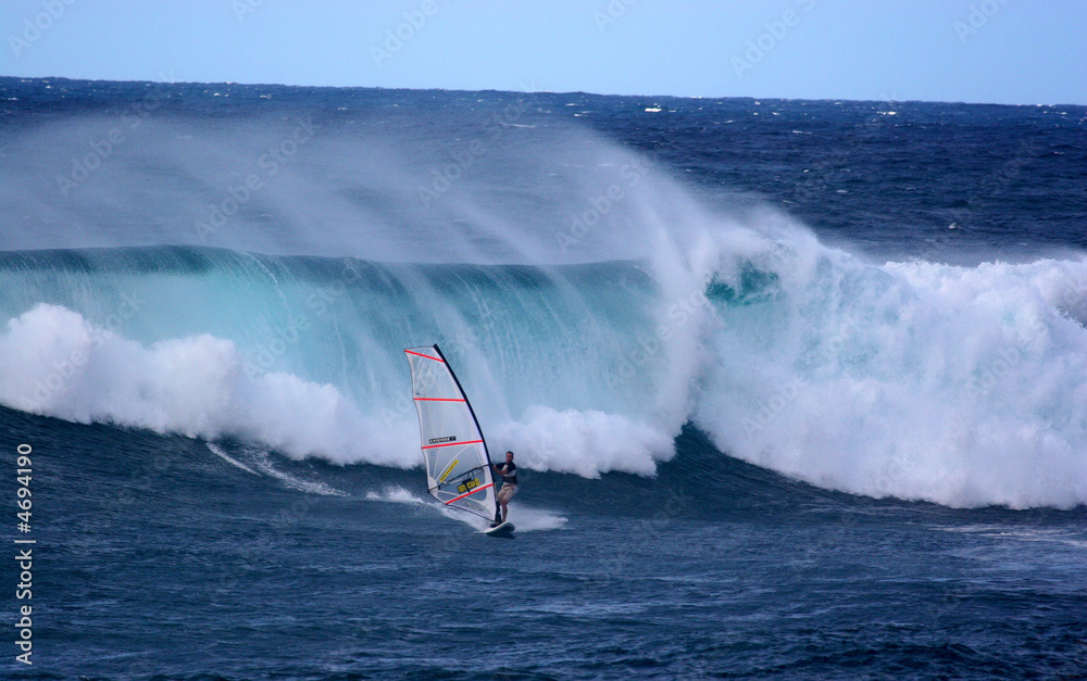 Obraz premium Windsurfen