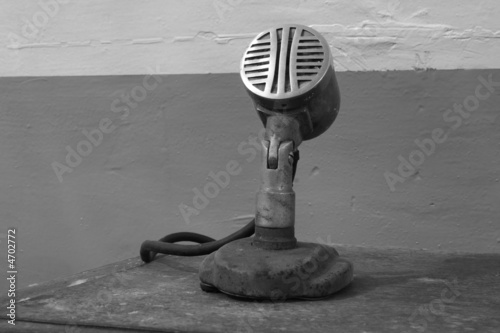 Old microphone