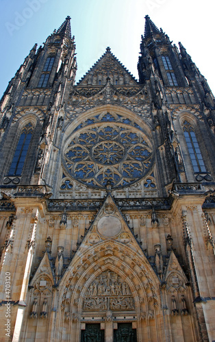 beautifull Prague's St. Vitus Cathedral