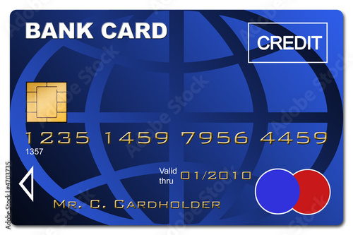 blue credit card