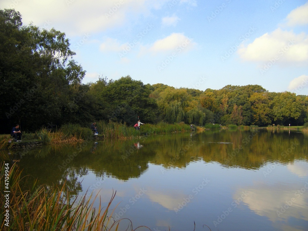 Southampton in Autumn - The Pond