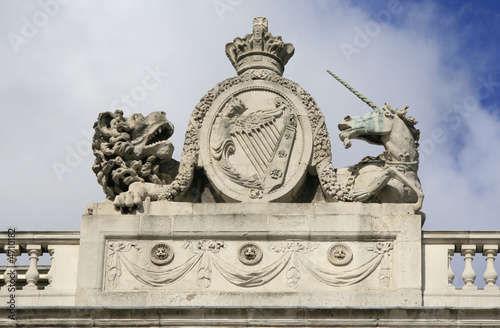Bild auf Leinwand Customs House Dublin