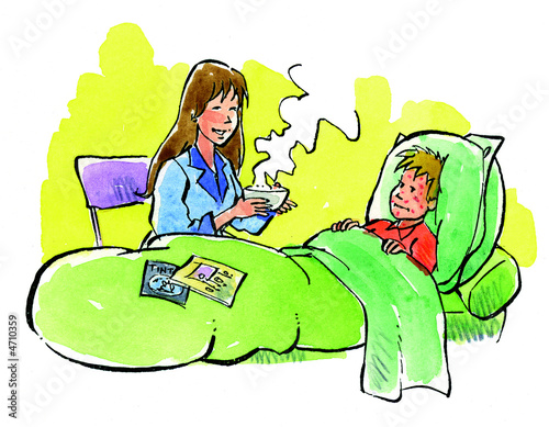 Aide à domicile : garde-malade