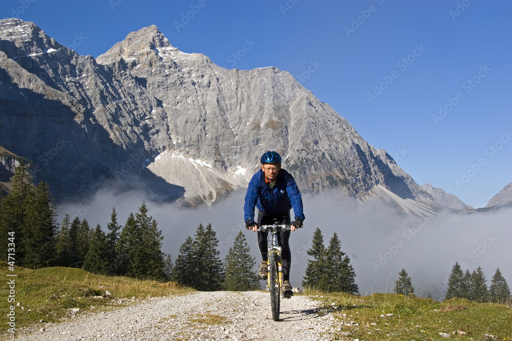 Biken im Karwendel