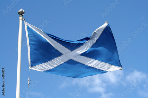 Scottish flag photo