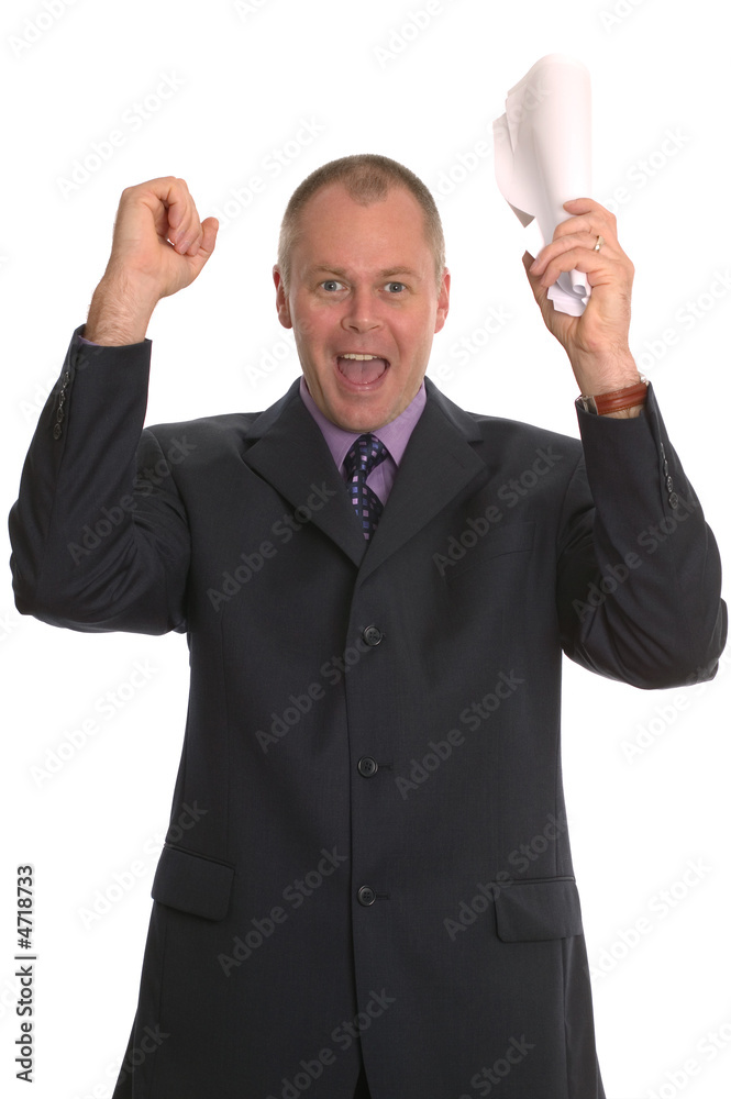 Happy businessman Happy businessman