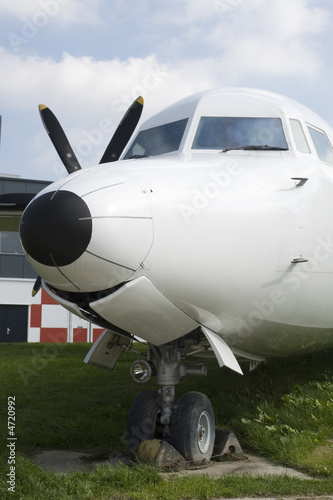Bilde på lerret cockpit airplane