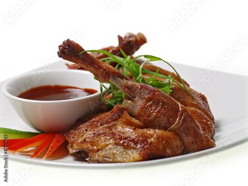 Photography chinesische hongkong ente mit hoisin sauce