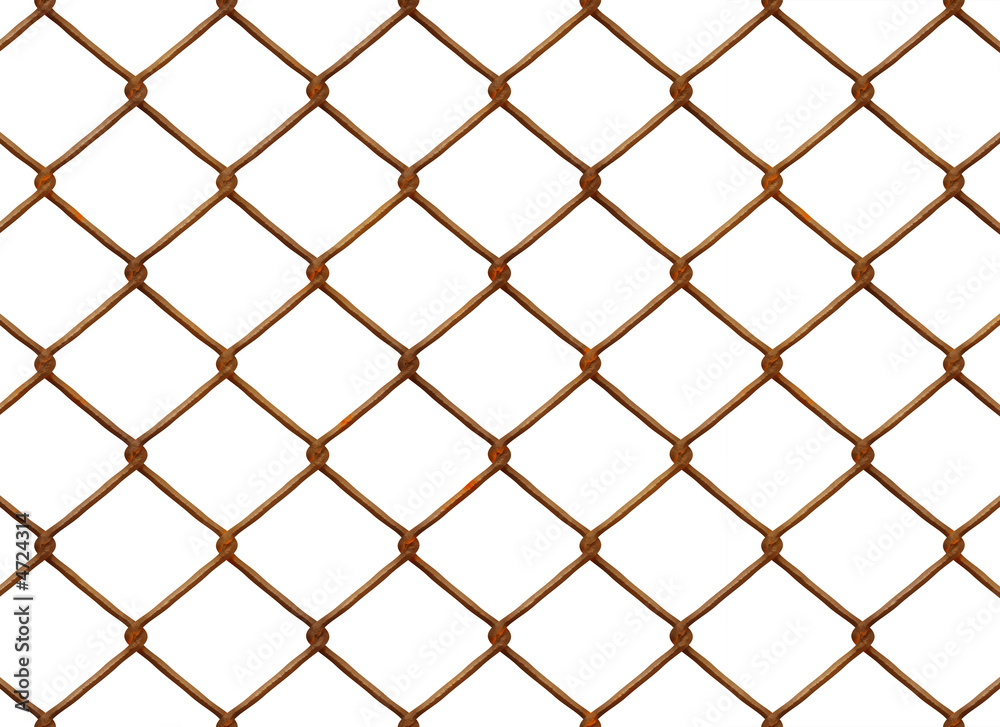 Naklejka premium chainlink fence