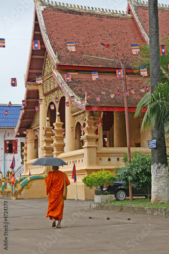 Buddhist Monk in Laos