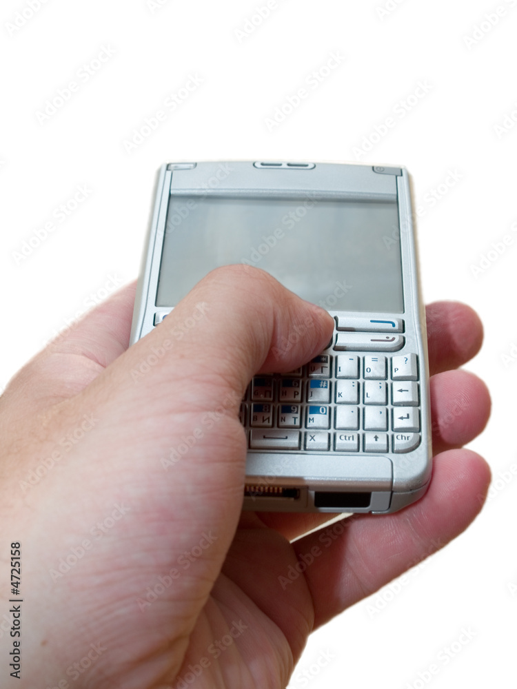 personal digital assistant in arm personal digital assistant in arm