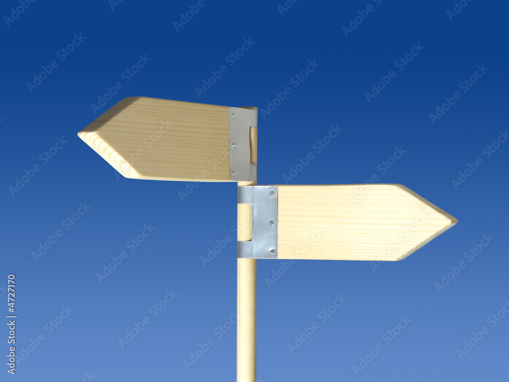 Direction sign(two direction)