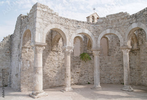 Croatia  Rab town  Basilica  of St. John the Evangelist