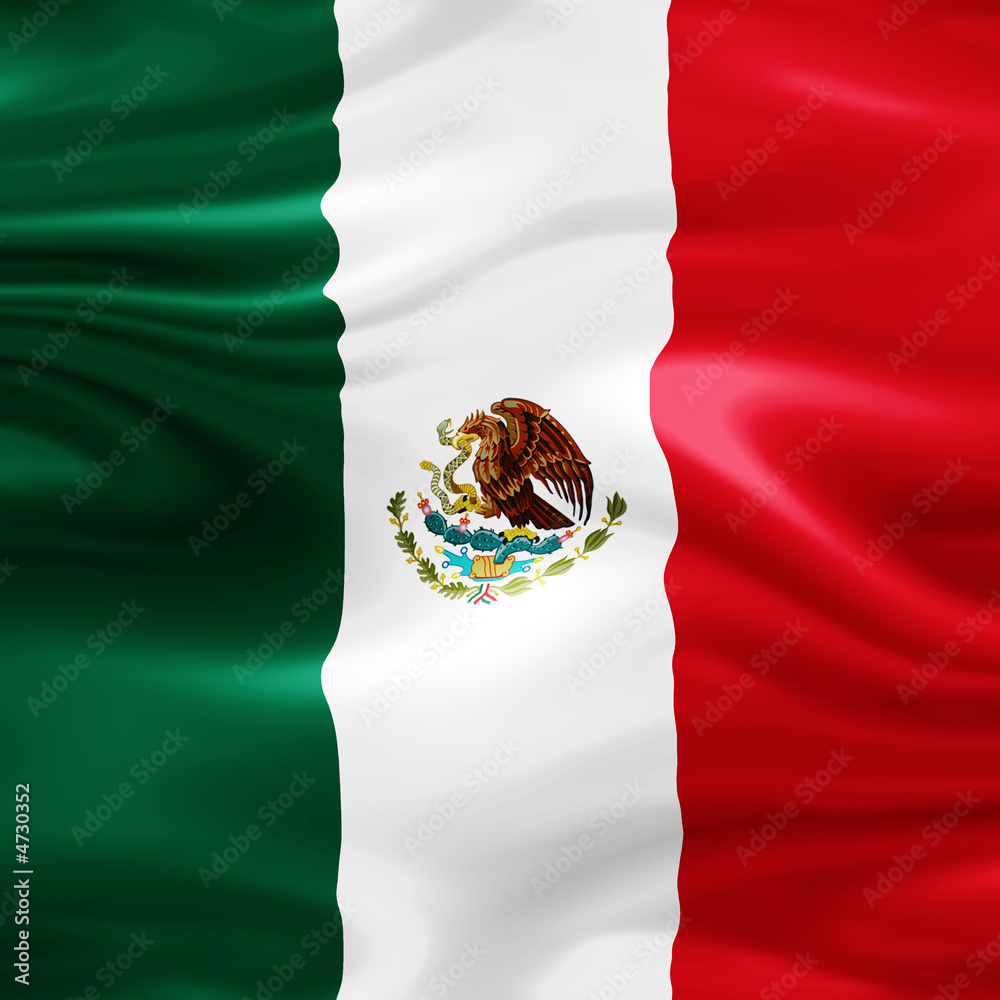 Fototapeta premium Flag - Messico