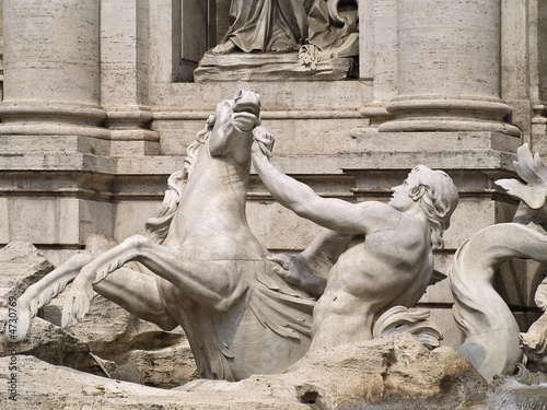 trevi brunnen in rom