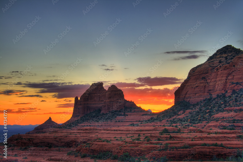 Red Rocks sunset