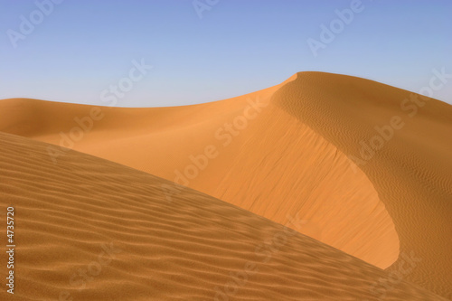 Dune dans le désert marocain