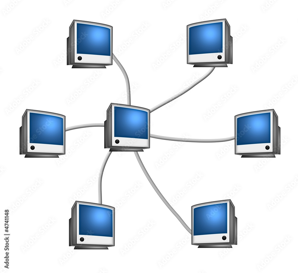 Netzwerk - Datenstrom Netzwerk - Datenstrom